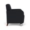 Lesro Siena Lounge Reception Guest Chair w/ Front Casters, 27 in W 29.5 in L 32.5 in H SN1101 - alternate 2